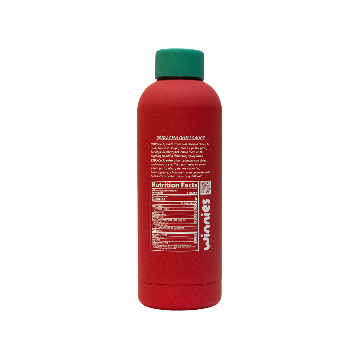 SRIRACHA – Vacuum Insulated Bottle (PREORDER)