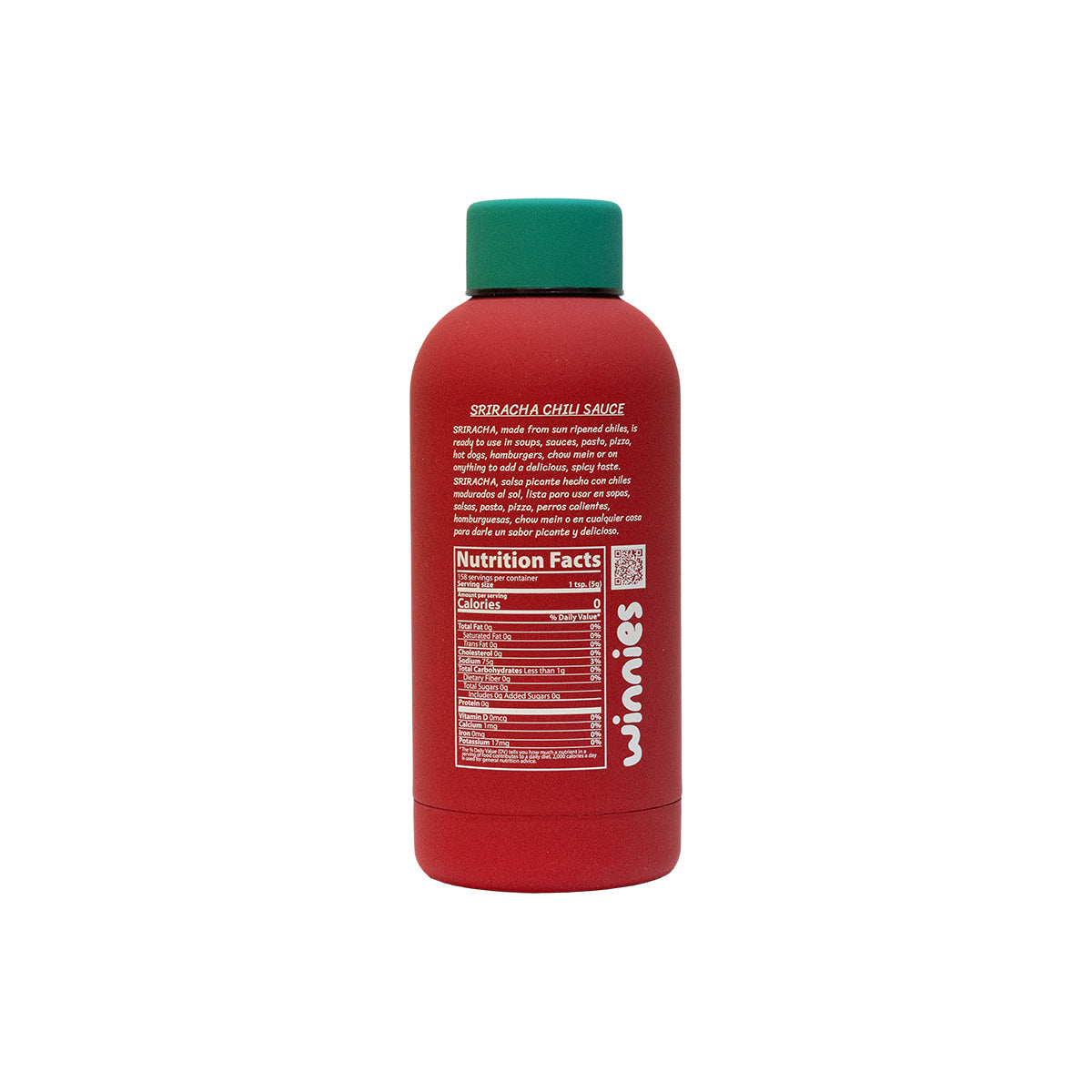 SRIRACHA – Vacuum Insulated Bottle (PREORDER)
